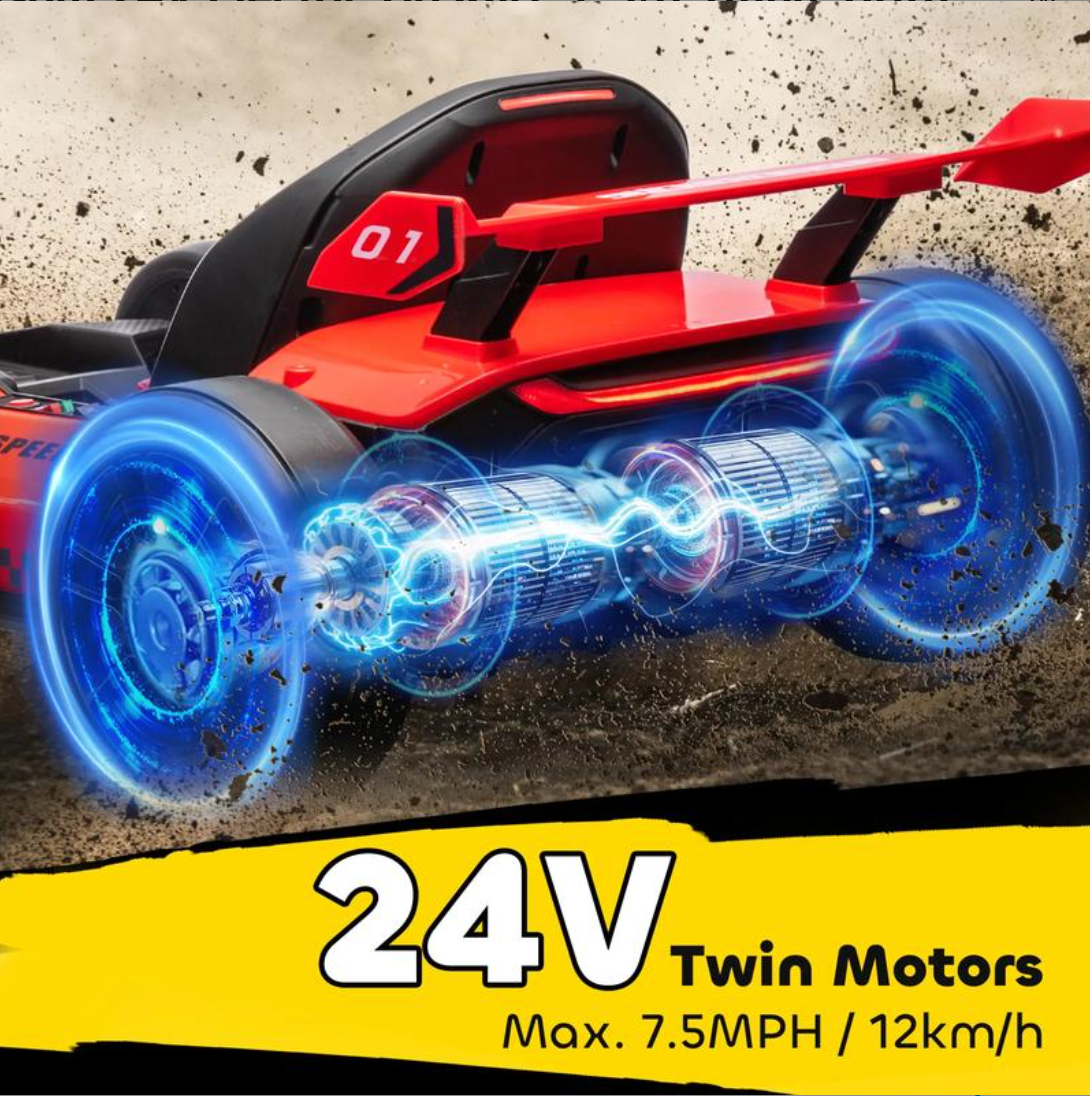 24V Electric Drift Go-Kart
